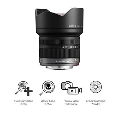 Panasonic Lumix G Vario H-F 4,0/7-14 H-F007014E Groothoek-zoom-objectief f/22 - 4.0 7 - 14 mm - thumbnail