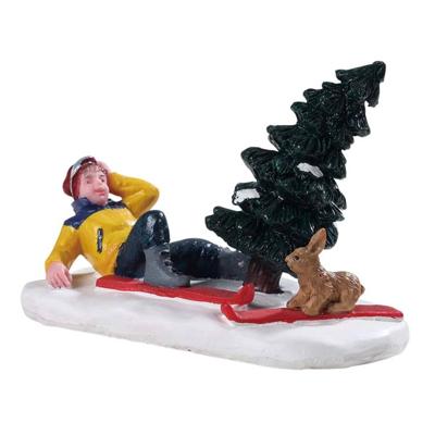Lemax ski bunny kerstdorp figuur type 2 Vail Village 2019