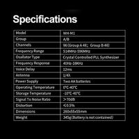 Godox WH-M1 - Draadloze handzender - thumbnail