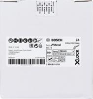 Bosch Accessoires X-LOCK Fiberschijf, 125mm, G 24, R574, Best for Metal - 1 stuk(s) - 2608619159 - thumbnail