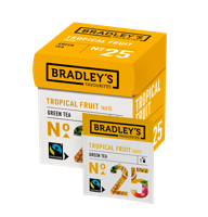 Bradley's favourites green tea tropical fruit no. 25 (72x 1,75g) - thumbnail