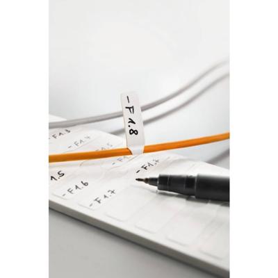 Weidmüller 1107340000 TABPACK FLAG 54/8 WS Kabeletiket 54 x 8 mm Kleur van het label: Wit Aantal etiketten: 120 Weidmüller 1107340000 TABPACK FLAG 54/8 WS Kabeletiket 54 x 8 mm Kleur van het label: Wit Aantal etiketten: 120