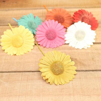 Bonbon doosjes - Chocolade doosje - Madelief oker - 24 stuks