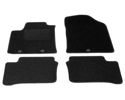 Automatten op maat - zwart stof - Kia Picanto 2011-2017