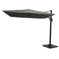 Nesling Coolfit zweefparasol antraciet 3 x 3 meter - thumbnail