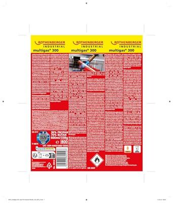 Rothenberger Rothenberger Soldeer Torch Met 22 mm Brander, 1800°C - ROT035501