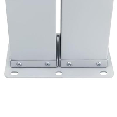 VidaXL Windscherm uittrekbaar 140x600 cm crème