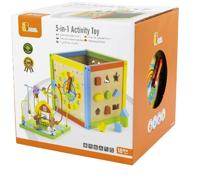 VIGA 5-in-1 speelkubus, afm 30x30x55 cm, 1 stuk - thumbnail