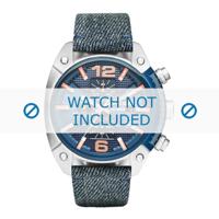 Horlogeband Diesel DZ4374 Textiel Jeans 24mm - thumbnail