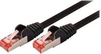 CAT6 S/FTP-Netwerkkabel | RJ45 Male - RJ45 Male | 7,5 m | Zwart - thumbnail