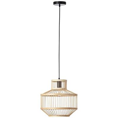 Brilliant Rotan hanglampTeva Ø 35cm - 99244/76 Brilliant Rotan hanglampTeva Ø 35cm - 99244/76