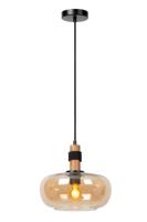 Lucide ILONA - Hanglamp - Ø 30 cm - 1xE27 - Amber - thumbnail