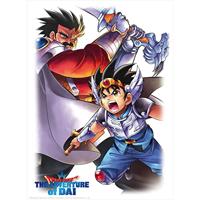Poster Dragon Quest - Dai and Baran 38x52cm - thumbnail