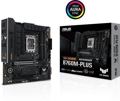 Moederbord Intel ASUS TUF GAMING B760M-PLUS Moederbord Intel ASUS TUF GAMING B760M-PLUS