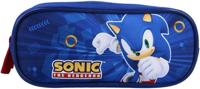 Vadobag Sonic still unstoppable etui, 2-vaks - blauw - thumbnail