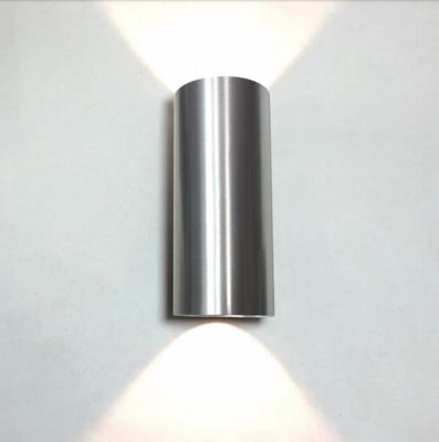 Artdelight Wandlamp Brody 2 lichts H 18 cm aluminium