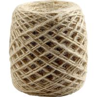 Creativ Company Natuurlijk hennep, dikte 1-2 mm, naturel, 150 m/ 1 rol - thumbnail