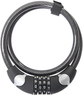 CONTEC cijfer-kabelslot "ecoloc" ct comb.cable lock ecoloc 12mm x 85cm black