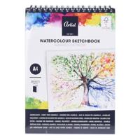 Schilderboek Waterverf A4, 25 Vellen - thumbnail