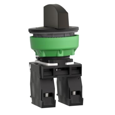 Schneider Electric XB5FJ53 XB5FJ53 Keuzeschakelaar Terugstelbaar Knevel Zwart 1 stuk(s)