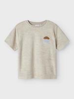 Name it zomer t-shirt S/S jongens - taupe - Nkmhannibal - thumbnail