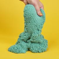 Kinetic Sand speelzand - 907 gram - blauwgroen - thumbnail