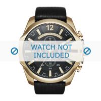 Horlogeband Diesel DZ4344 / Mega Chief Leder Zwart 26mm - thumbnail