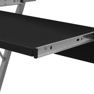 VidaXL Studenten computerbureau 60 x 40 x 74 cm (zwart) VidaXL Studenten computerbureau 60 x 40 x 74 cm (zwart)