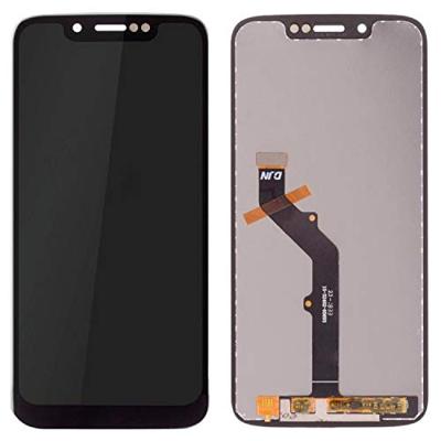 LCD-scherm en digitizer volledige montage voor Motorola Moto G7 Play (zwart)