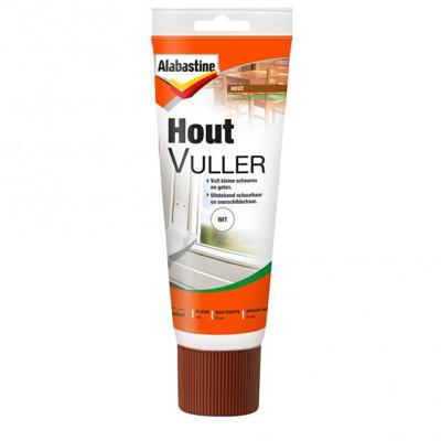 Houtvuller wit 330 gram Alabastine - Alabastine Houtvuller wit 330 gram Alabastine - Alabastine