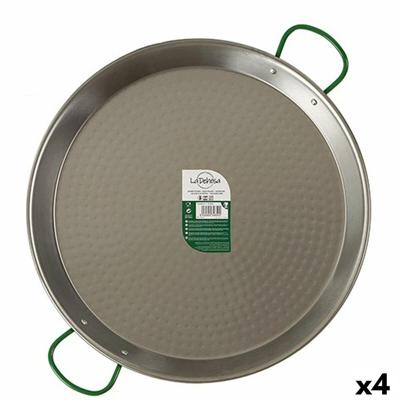 Pan La Dehesa 0155-LD 0155-LD Zilverkleurig Gepolijst Staal Ø 55 cm 69 x 5,5 x 56 cm (4 Stuks)