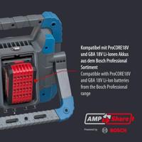 Brennenstuhl Mobiele LED | accu werklamp | BS 5000 | MA Bosch System | 6000lm | IP55 - 1171630501 - thumbnail