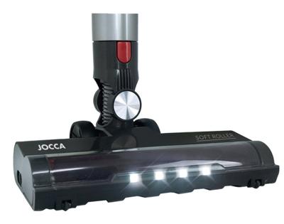 JOCCA Draadloze Touchscreen Steelstofzuiger - 8000 Pa - 55 minuten - 0,7 L - Grijs
