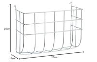 Kerbl Hooiruif van metaal 25x17cm verzinkt om op te hangen - thumbnail