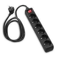 Hama 6-Way Ja.W.S.A.Ks.1.4M Bk - thumbnail