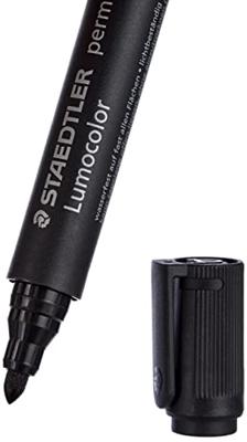 Staedtler Lumocolor permanent DRY SAFE 352-9 Permanent marker Zwart Watervast: Ja