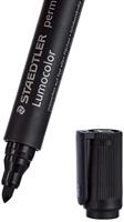 Staedtler Lumocolor permanent DRY SAFE 352-9 Permanent marker Zwart Watervast: Ja - thumbnail