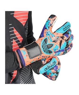 adidas Copa Pro INJ Keepershandschoenen Oranje Felblauw Paars Zwart adidas Copa Pro INJ Keepershandschoenen Oranje Felblauw Paars Zwart