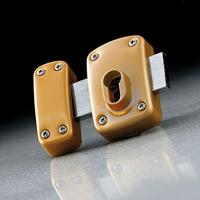 Veiligheidsslot IFAM X5 Plaatsen over Bruin Staal 110 mm - thumbnail