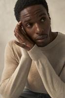 Dstrezzed heren trui creme - thumbnail