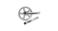 Amar crankstel crankset 4-edge 46t 1-speed 1/2x3/32 alu sil. - thumbnail
