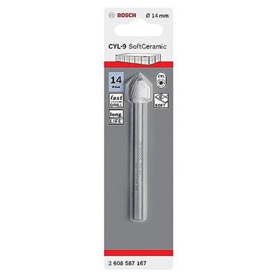 Bosch Accessories Expert for Ceramic 2608587167 Glas- en keramiekboren 14 mm Gezamenlijke lengte 90 mm Cilinderschacht 1 stuk(s) Bosch Accessories Expert for Ceramic 2608587167 Glas- en keramiekboren 14 mm Gezamenlijke lengte 90 mm Cilinderschacht 1 stuk(s)
