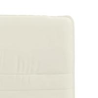 Eetkamerstoel fluweel crmekleurig - thumbnail