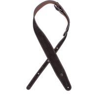 D'Addario 25REV03 leren gitaarband reversible zwart/bruin - thumbnail