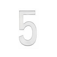 Intersteel Huisnummer 5Numbra 15cm RVS - 0035.402045 - thumbnail