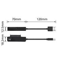 USB-naar-SATA-adapter voor Harde Schijf Ewent EW7017 2,5" USB 3.0 - thumbnail