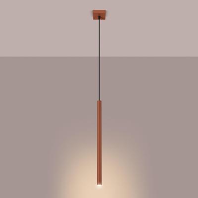 Hanglamp PASTELO 1 rood oker