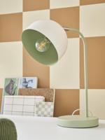 Tafellamp van tweekleurig metaal saliegroen - thumbnail