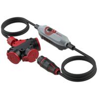 PCE 4670002 PRCD-verlengkabel PRCD-S+ Grijs, Zwart, Rood IP54 - thumbnail