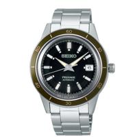 Seiko Presage SRPG07J1 herenhorloge Automaat groene wijzerplaat 40,8 mm - thumbnail
